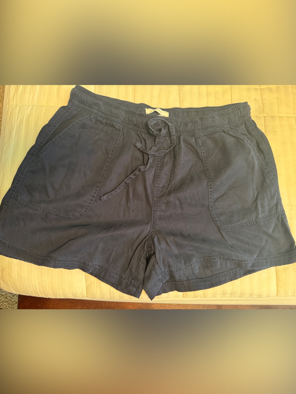 C&C California Navy Drawstring Relaxed Fit Athletic Shorts